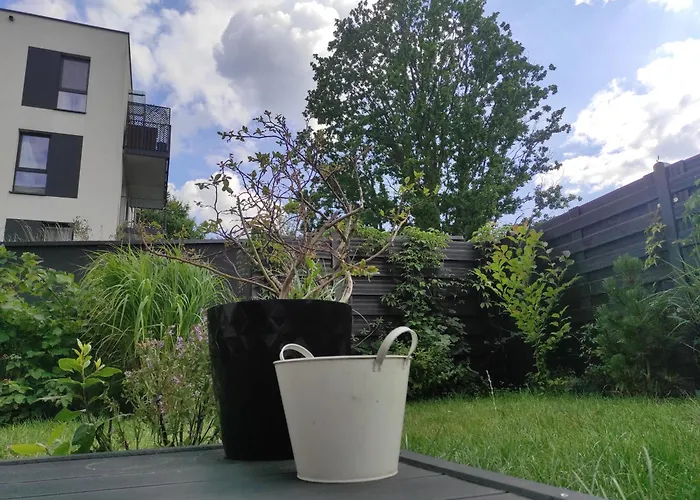 Garden Self Check-in - Bezklucz Kropka Info شقة *